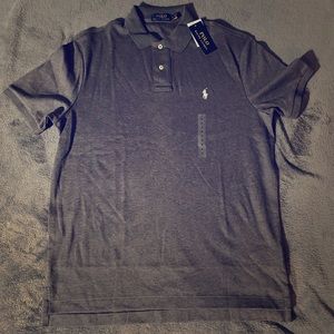 Polo Ralph Lauren grey polo shirt